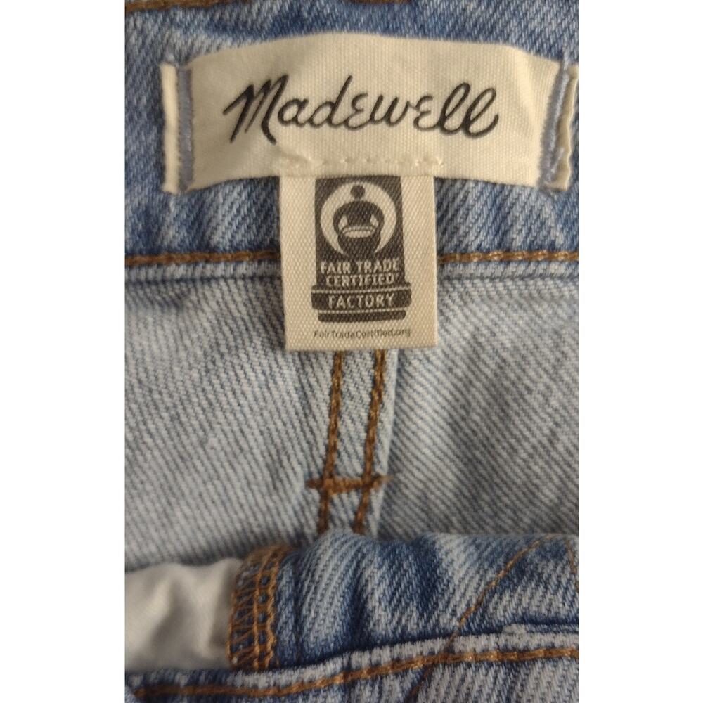 Madewell The Perfect Vintage Jean Women 33 Distressed Blue Jeans High Rise - Picture 12 of 16